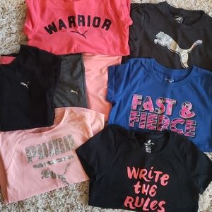 Lot of M (7/8) girls Puma/Nike clothes